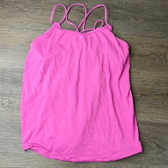Lululemon Athletica Women’s Make A Move Tank, Paradise Pink, Yoga Tank size 6 - Picture 4 of 13